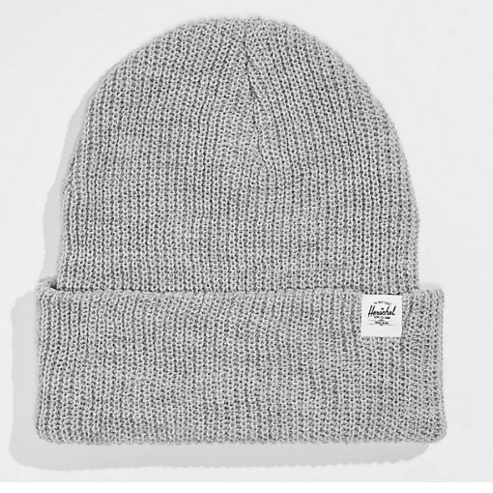 NWT Herschel Supply Co. Quartz Light Heather Grey Beanie
